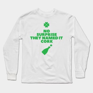 Cork, Ireland St Patricks Day Long Sleeve T-Shirt